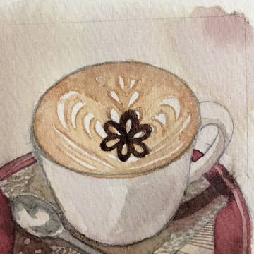 カフェラテ