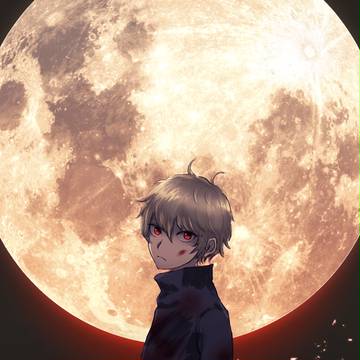 深く赤い夜