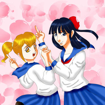 仲良しコンビですよ～！