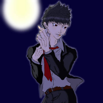 月夜の晩