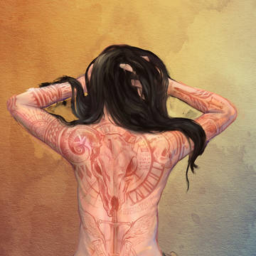 tattoo girl -1-