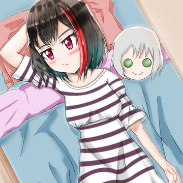 寝そべり蘭ちゃん