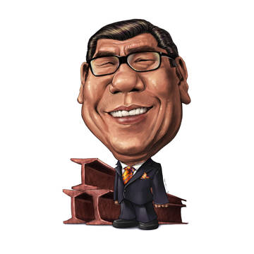 CARICATURE - TAN SRI ABU SAHID