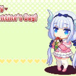 【うごイラ】カンナちゃんとチョコクレープ