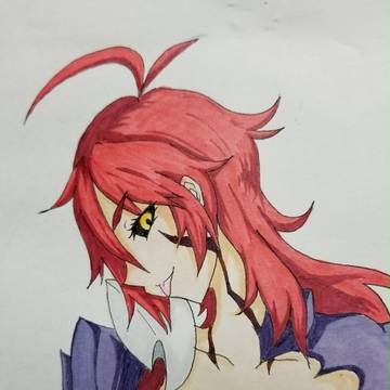 ウィッチブレイド久々に見たので描いてみた