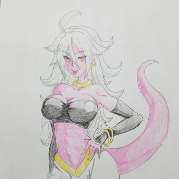 人造人間21号ってすごい好み( ´∀｀ )b