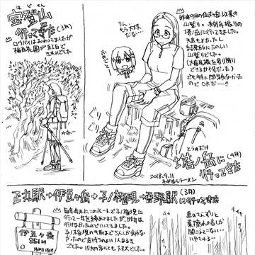 ヤマノススメのかえでさん2018-1