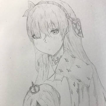 アナスタシアさん描きました