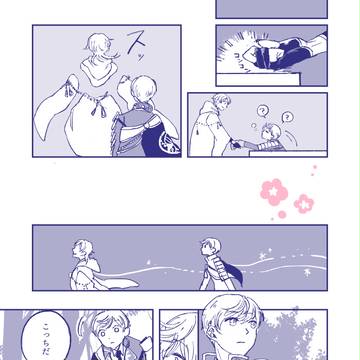 つるいちお花見まんが