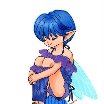 妖精(オオイヌノフグリ)
