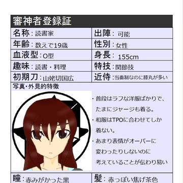 読書家本丸シリーズの創作審神者