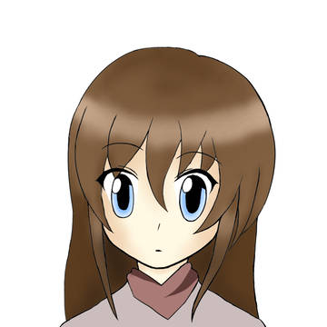 髪の毛練習