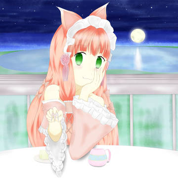 夜のお茶会