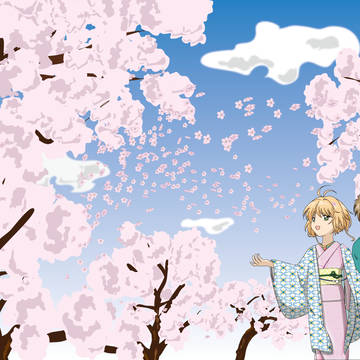 お花見
