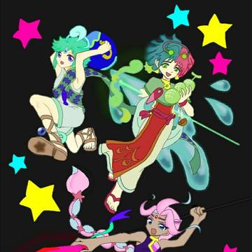 春の星天