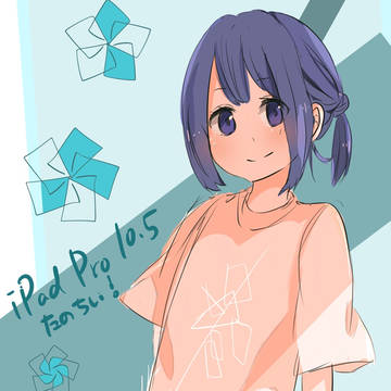 初めて描いた女の子!