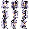オリジナルキャラクターのドット絵２　エルリール