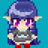 オリジナルキャラクターのドット絵３