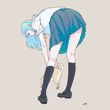 セーラー後ろ姿