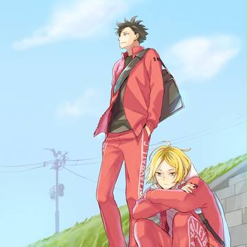 黒尾と研磨とねこと