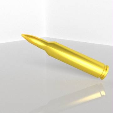 a 5.56mm nato bullet