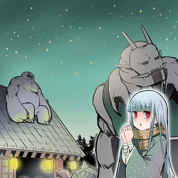 やおろちの巫女さん4巻ボツカラーイラスト