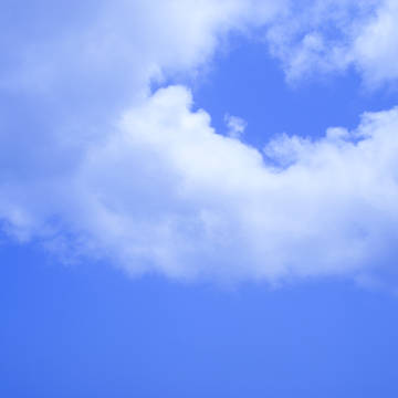 青空と雲