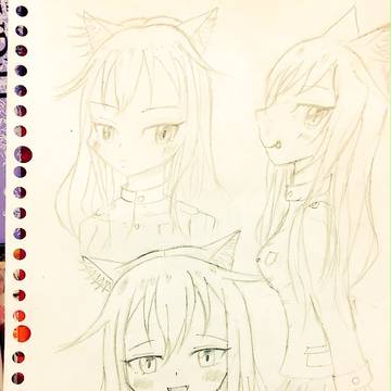 Twitterにあげた落書きたち