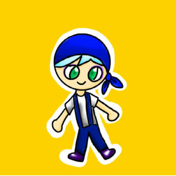 弟のように描いてみました。