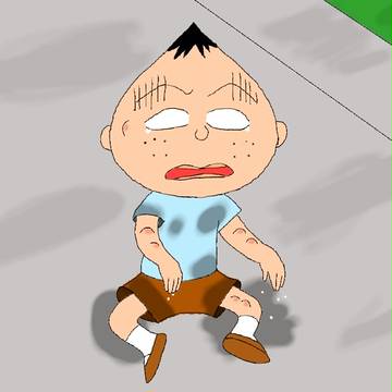 はまじにおしっこをかけられた永沢くん