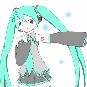 世界のミクさん。