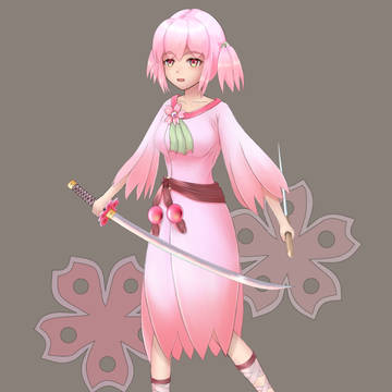 サクラの女の子