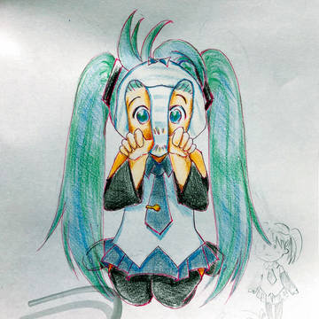 かぶったミクさん