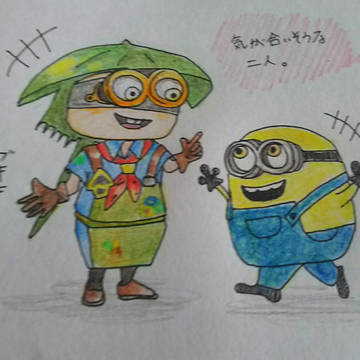 気の合いそうな二人。
