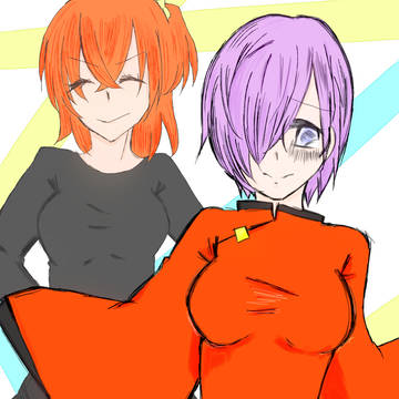 ぐだ♀マシュ　チャイナ