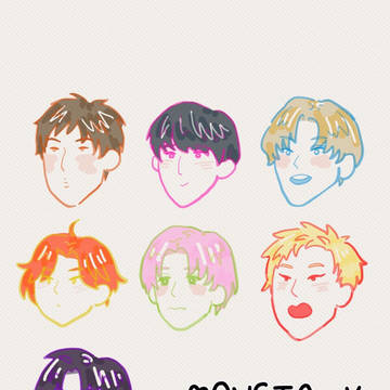 もねく描き分け表