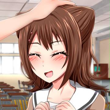 挿絵用戸山香澄(凍裏さんが描いてくれました。