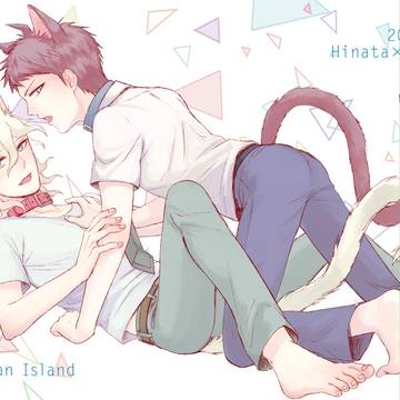 【web再録】Nyan Nyan Island【日狛】