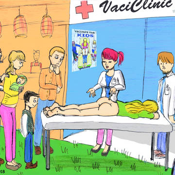 Vaccine Booth