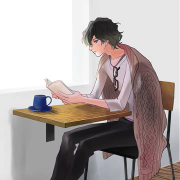 読書中ミスティアロワイヤル