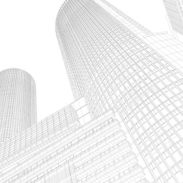 名駅（線画）