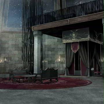 悪魔の城 主人公にあてがわれた部屋