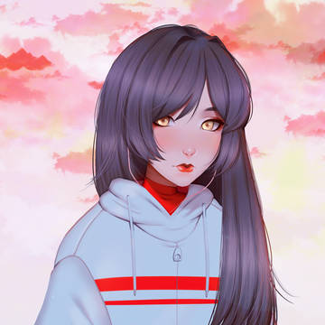 red sky