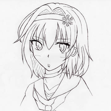 遅れながらも姉弟子を描いてみました