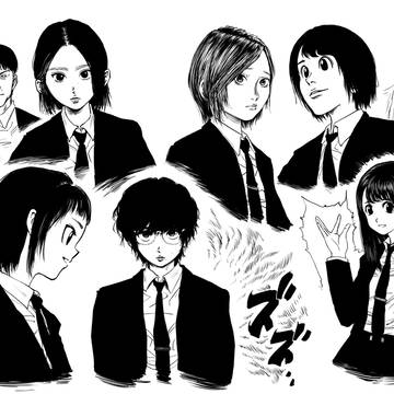 欅坂46の似顔絵描いた