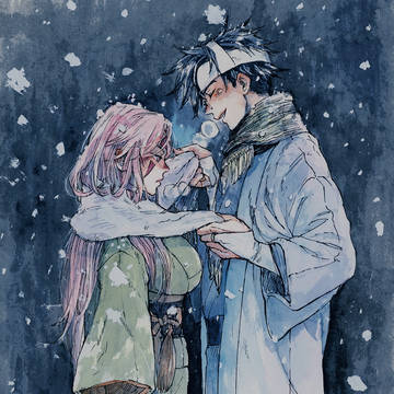 冬闇梅