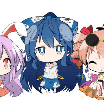 例大祭向けアクキー絵柄詰め合わせ