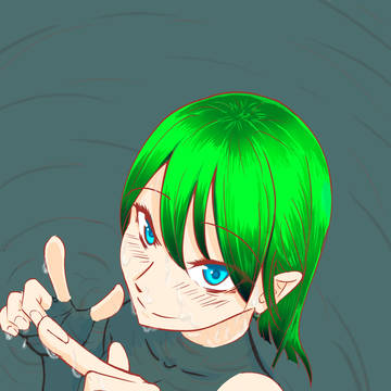 元幽霊の河童ちゃん