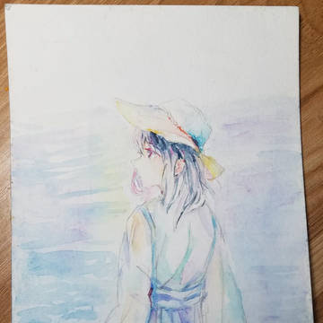 清晨，起程