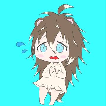 erutasoさんのペットのハリネズミの擬人化 魔剤ちゃん